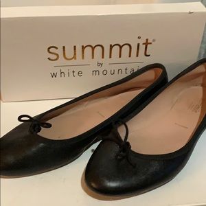 Summit leather Ballet flats